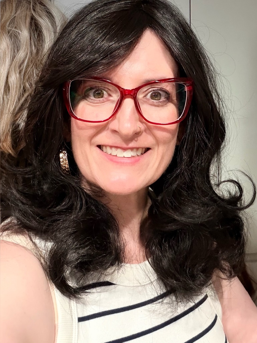 Styles by Soma Vantage Point Luxury Wig NWOT partial monofilament dark brunette